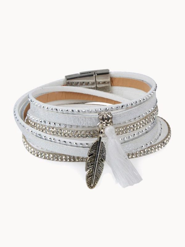 Feather Charm Bracelet - Image 2